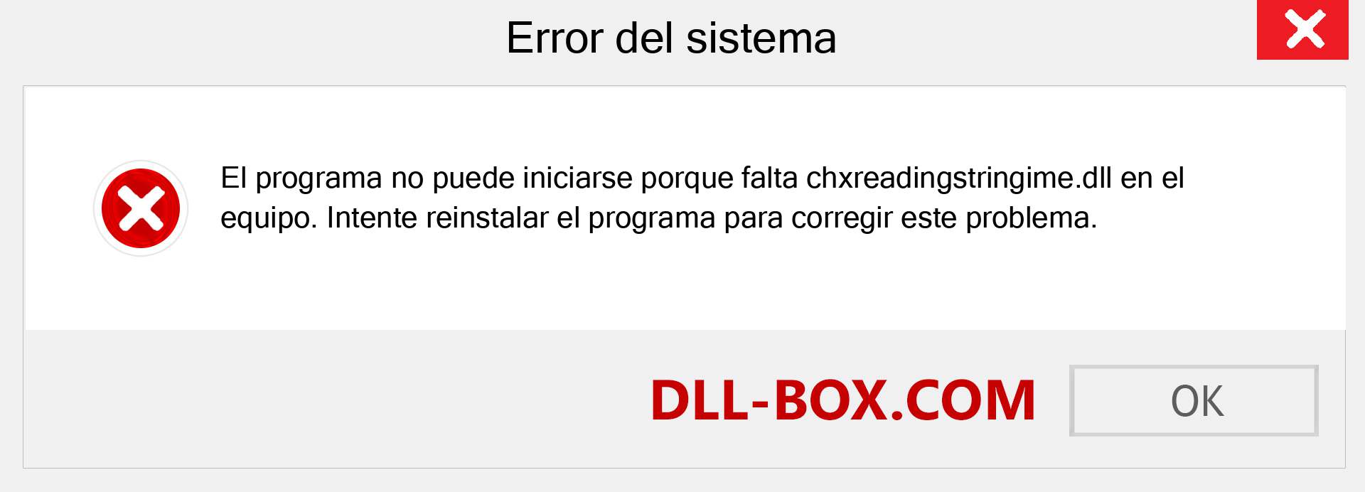 ¿Falta el archivo chxreadingstringime.dll ?. Descargar para Windows 7, 8, 10 - Corregir chxreadingstringime dll Missing Error en Windows, fotos, imágenes