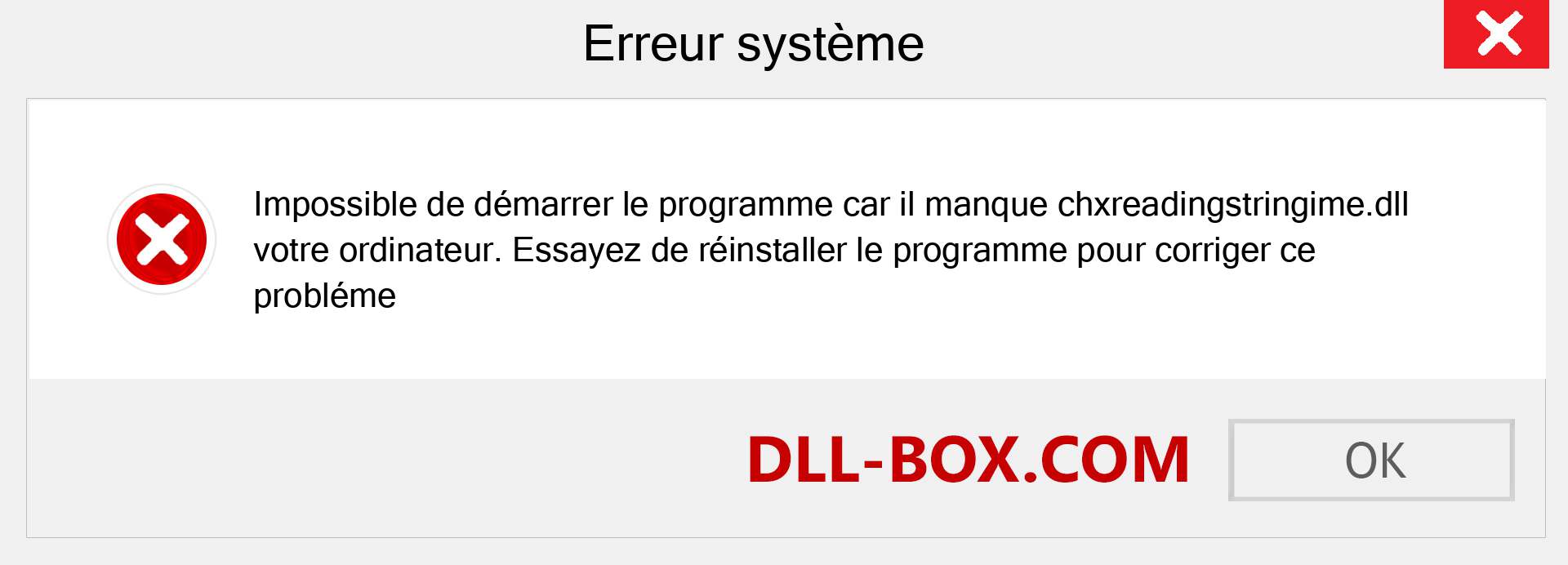 Le fichier chxreadingstringime.dll est manquant ?. Télécharger pour Windows 7, 8, 10 - Correction de l'erreur manquante chxreadingstringime dll sur Windows, photos, images